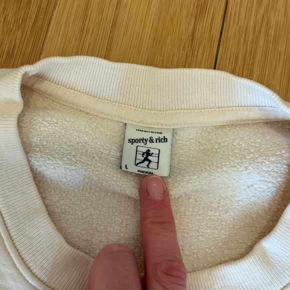 Sporty & Rich Wellness Sweatshirt - Picture 3 of 3